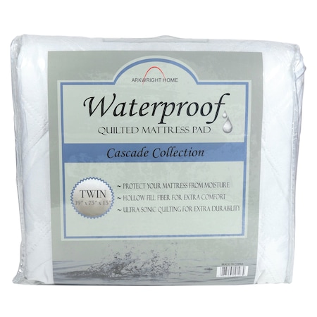 Monarch Brands Cascade Waterproof Mattress Pad - Twin P-MP-WP-TW